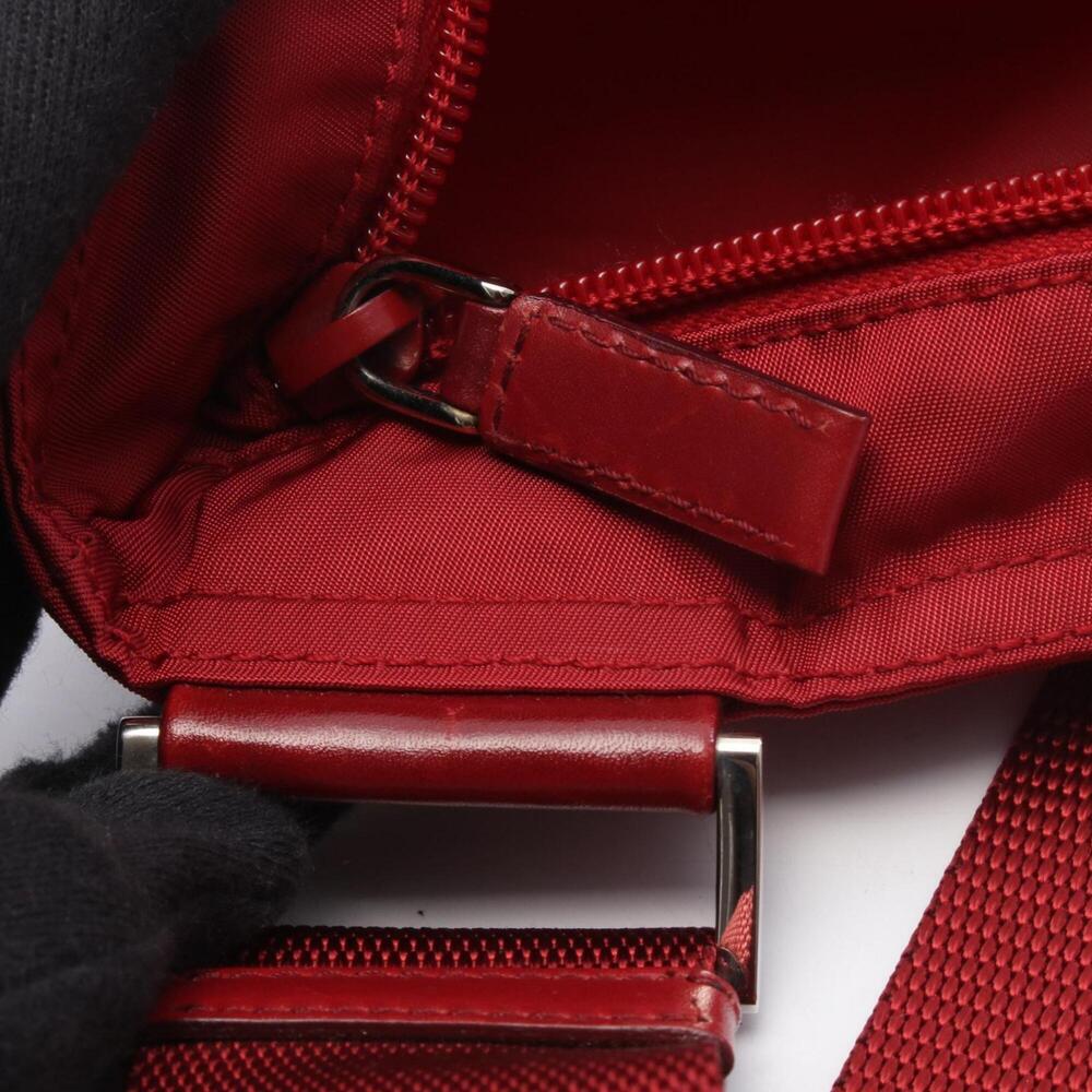 PRADA Red Leather Shoulder Bag - Picture 6 of 6